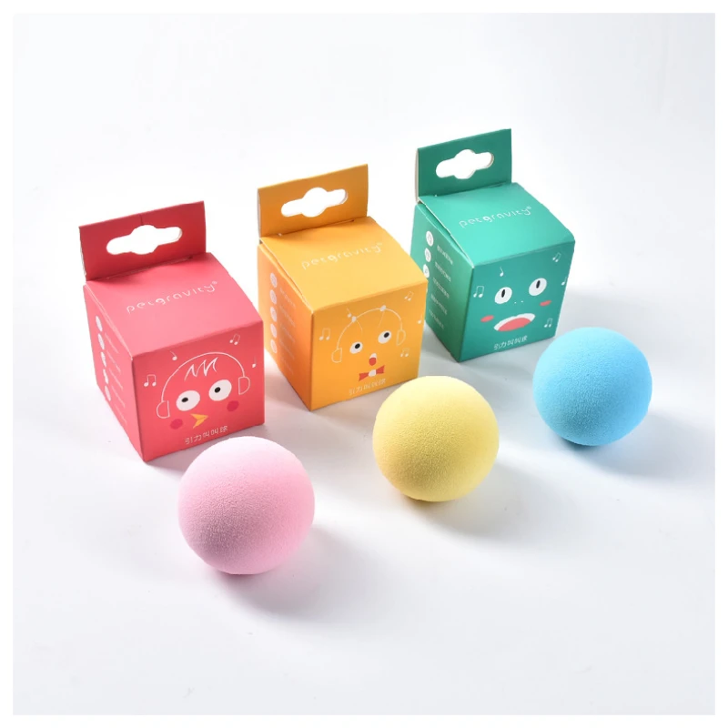 Animal Funny Automatic Sound Recycled Balls Squeaky Interactive Ball Smart Dog Toys