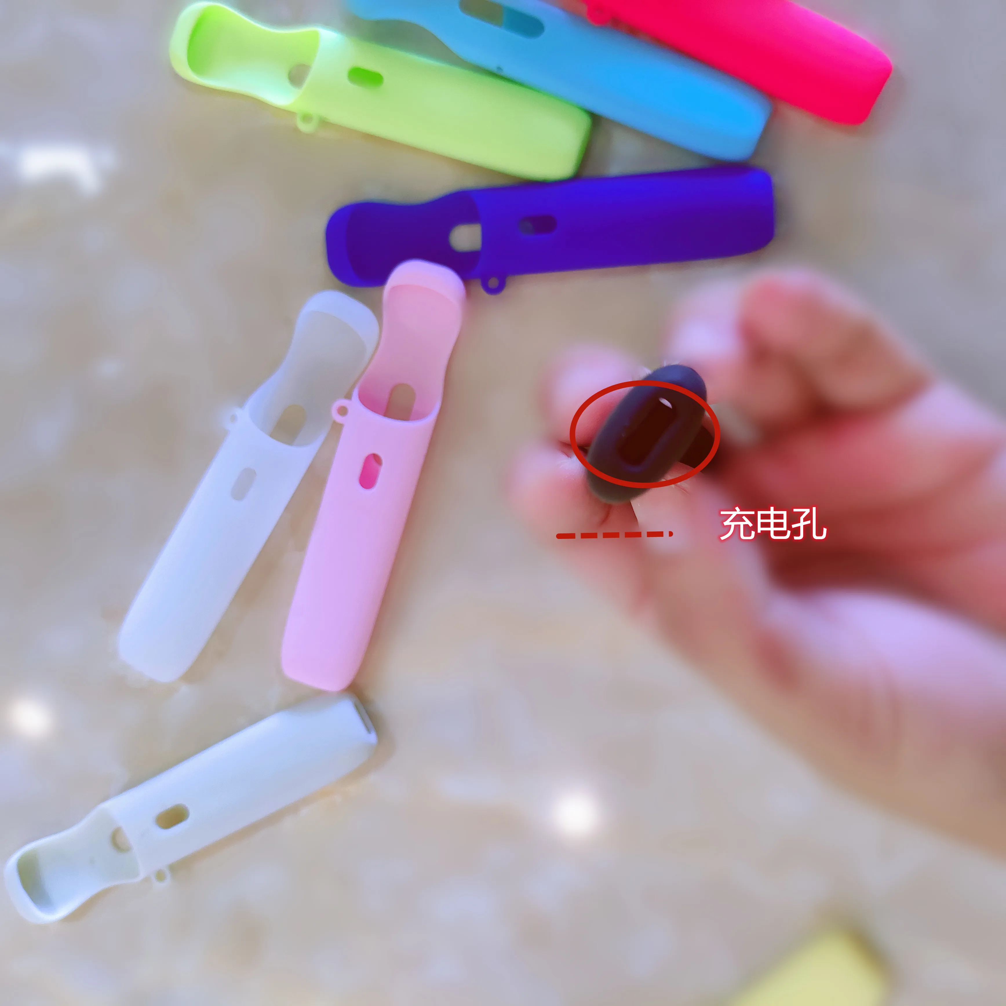 E-Cigarette flip flop case Protective Vape Pen Accessory Shell Electronic Cigarette Silicone Cover For Relx