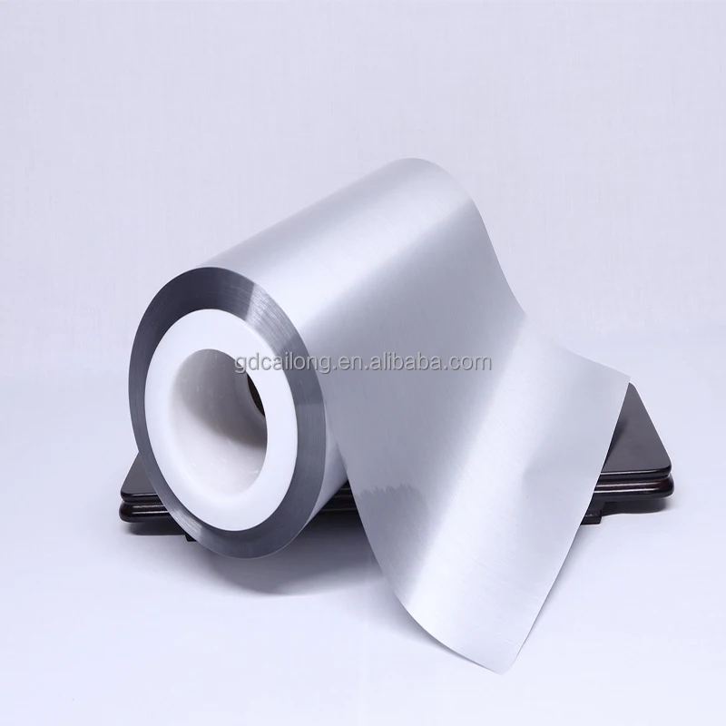 Packaging Bags Packing Film Rolls Customizable Lamadultd Bopp/aluminum/pe Printed Food Grade Plastic Silver PET Metallized Film