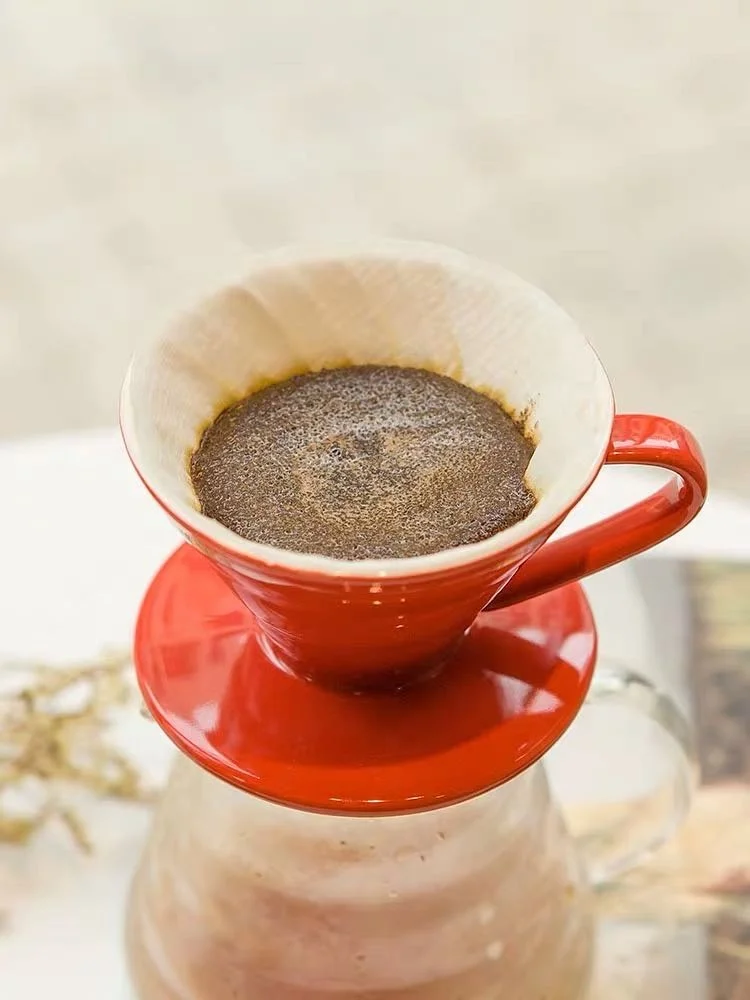 Распродажа разлив на кофеварку облако V01 красная капельница залить керамической кофейной капельницей для 1-4 человек