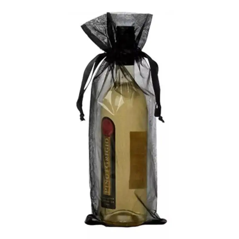 Wholesale party pouch organza gift bag small wedding christmas custom organza bags with drawstring