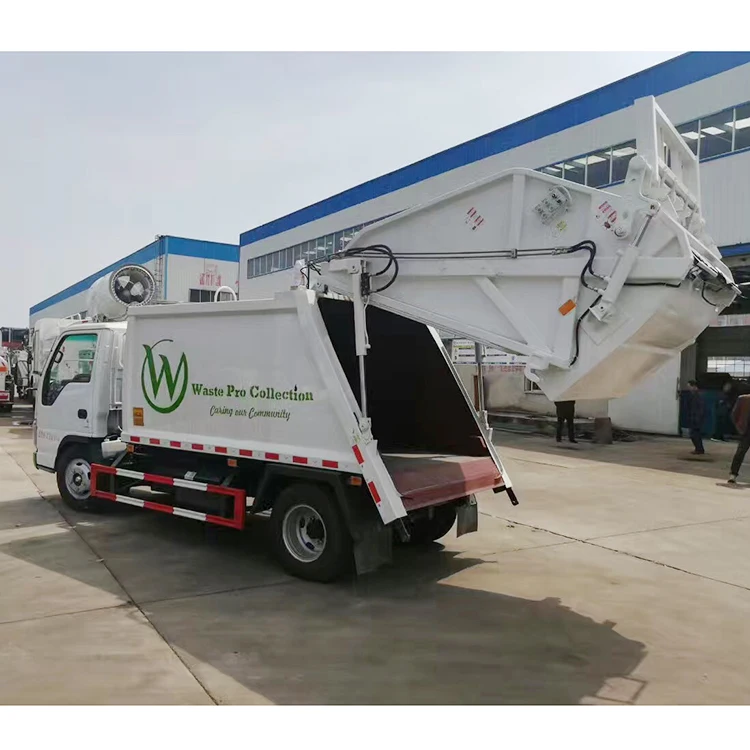 Japan 1suzu New 4*2 3 Ton Garbage Truck for City Cleaning for Waste Collection