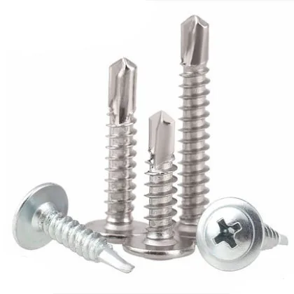 303 stainless steel 8*3/4 hexagon socket button head self tapping drilling screw for color steel roofing
