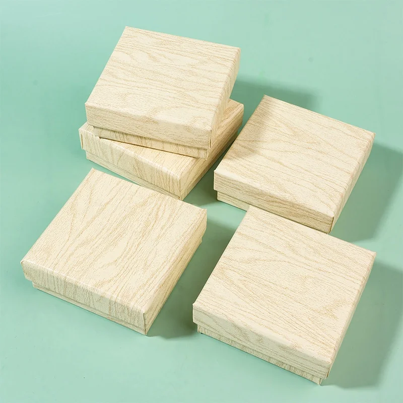 Hot Sale Custom Handmade Wooden Logo Packaging Small Slide Lid Gift Wooden Box