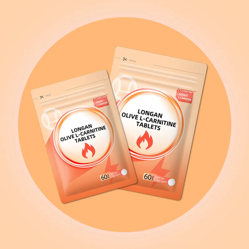 Hot Selling Weight Loss Private label herbal supplements Longan Olive L-carnitine Tablets for fast fat burning slimming pills