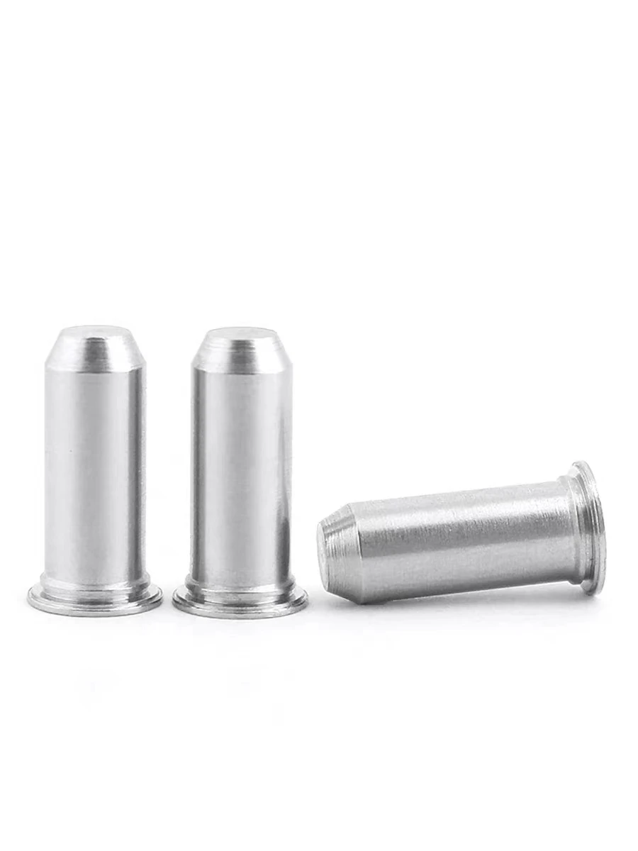 TPS 304 Stainless Steel primary color 3/4/5/6 Flush Head Locating Pilot Pin0 Self Clinching Pressure Riveting Dowel Pins