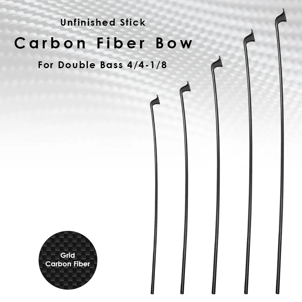 Незаконченная профессиональная гибридная двойная бас-гитара из углеродного волокна для 4/4 34/ 1/2 1/4 1/8 размеры двойные басы