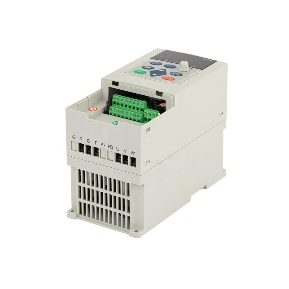 Manufacturer free print logo 380V 90kw 3 phase DC motor controller VDF VDS frequency inverter with RS485/Modbus communication