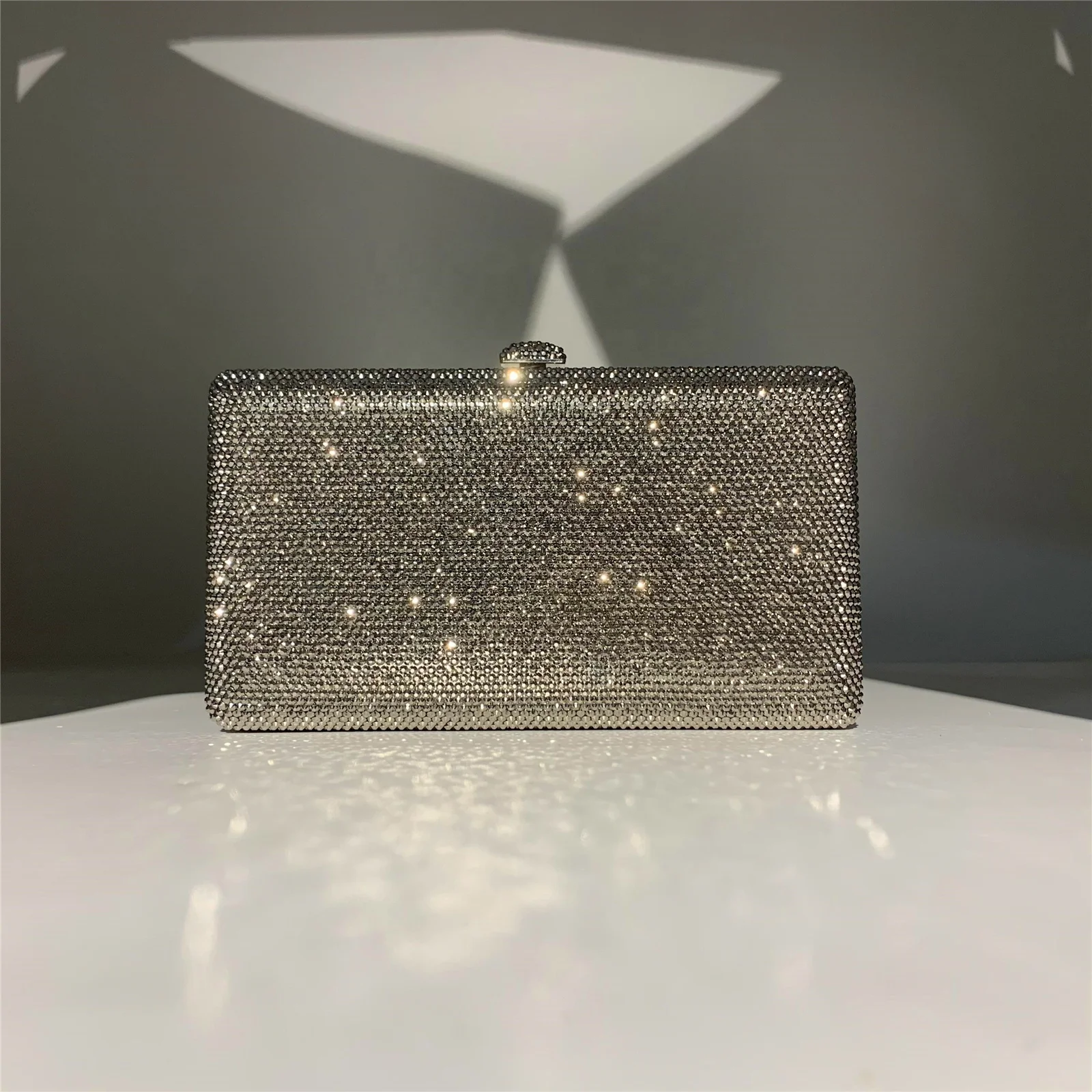 Высококачественный женский клатч ручной работы OC4286, вечерняя сумка с кристаллами