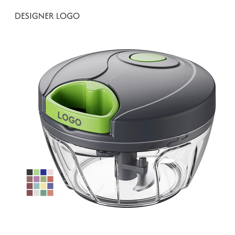 Hot Selling Handheld Plastic Manual Juicer String Garlic Onion Cutter Vegetable Fruit Pull Chopper Fruit & Vegetable Tools