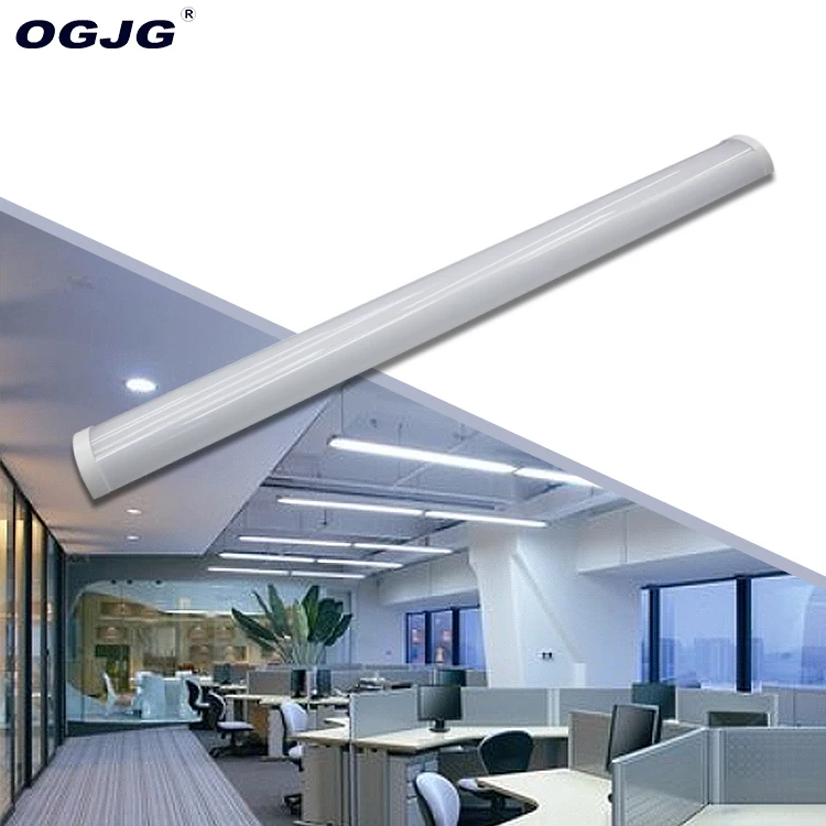 OGJG Linkable SMD2835 Aluminum Housing Milky PC Cover Up and Down LED Shop Pendant Linear Lights