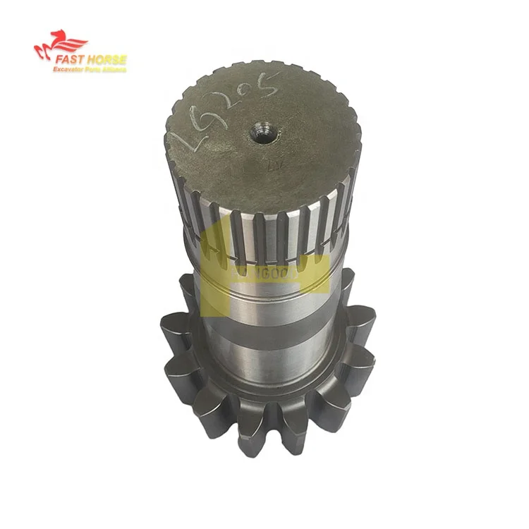 Hangood Swing Motor Parts Swing Drive Shaft SY215 SY215C SY215-9 SY215C-9LC Swing Shaft Pinion 13/28T Pinion Shaft
