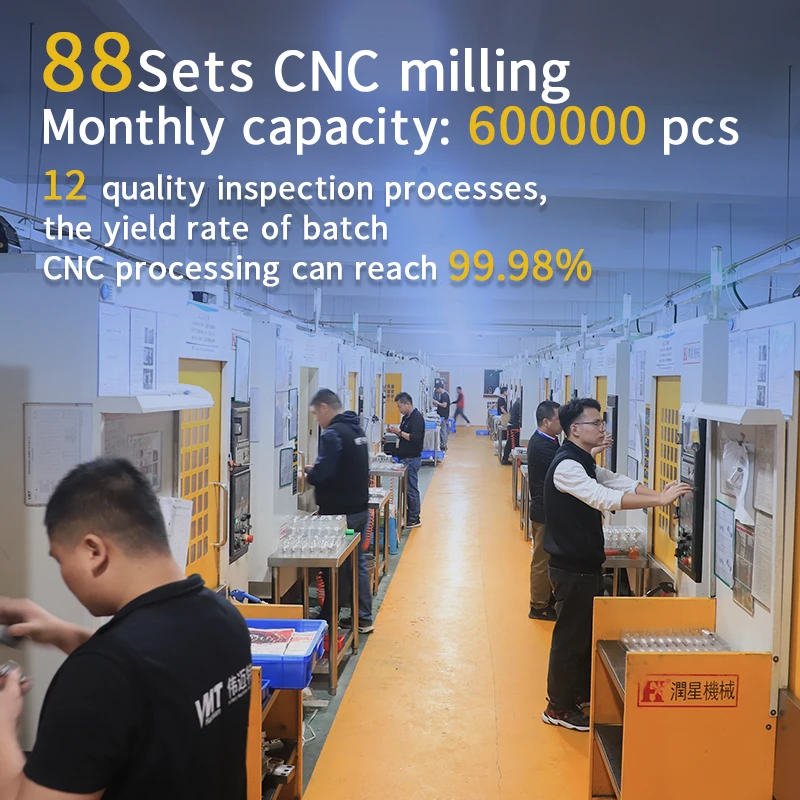 OEM Custom Manufacturing Precision Brass Stainless Steel Aluminum Titanium CNC Milling Turning Parts CNC Machining Factory