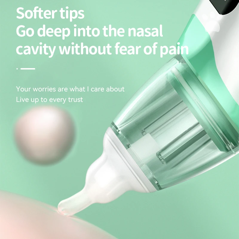 Electric nasal aspirator baby nasal vacuum nose aspirator