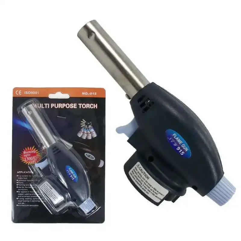 Welding Indoor Gas Burners Flame Gun/blow Gas Torch For Portable Welding Flame Gun barbecue handheld gas torch