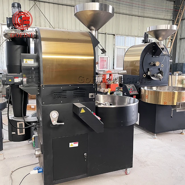 2kg 5kg 30kg Home Shop Electric Coffee Roasting Gas & Lpg Coffee Green Beans Roaster Machine