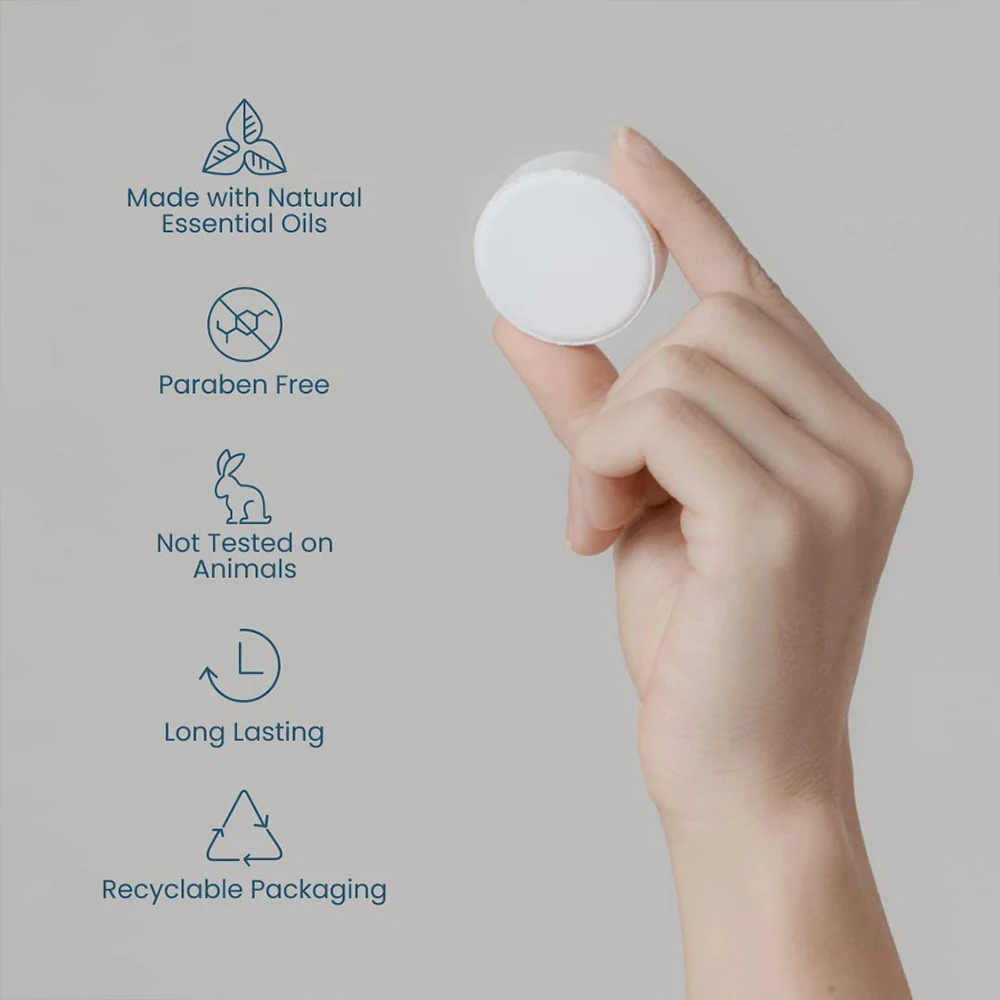 Private Label 15 Pack Standing Pouch Relieve Stress Fresh Eucalyptus Essential Oil Tablet Shower Steamers Aromatherapy