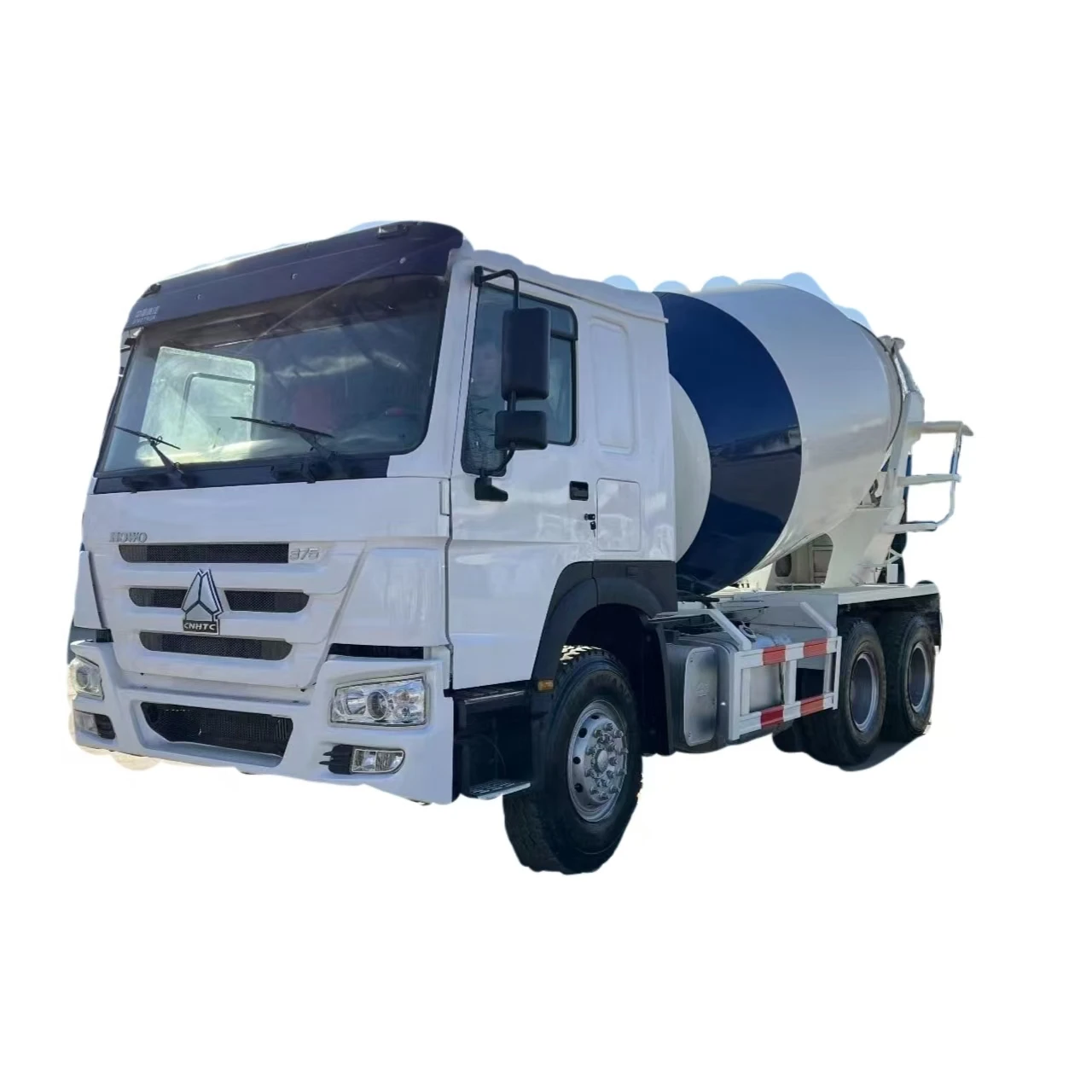 Good Quality Self Loading Mixture Cement Howo Mobile Self Loading Concrete Mixer 12 Cubic Meters Concrete Mixer Truck for Sale