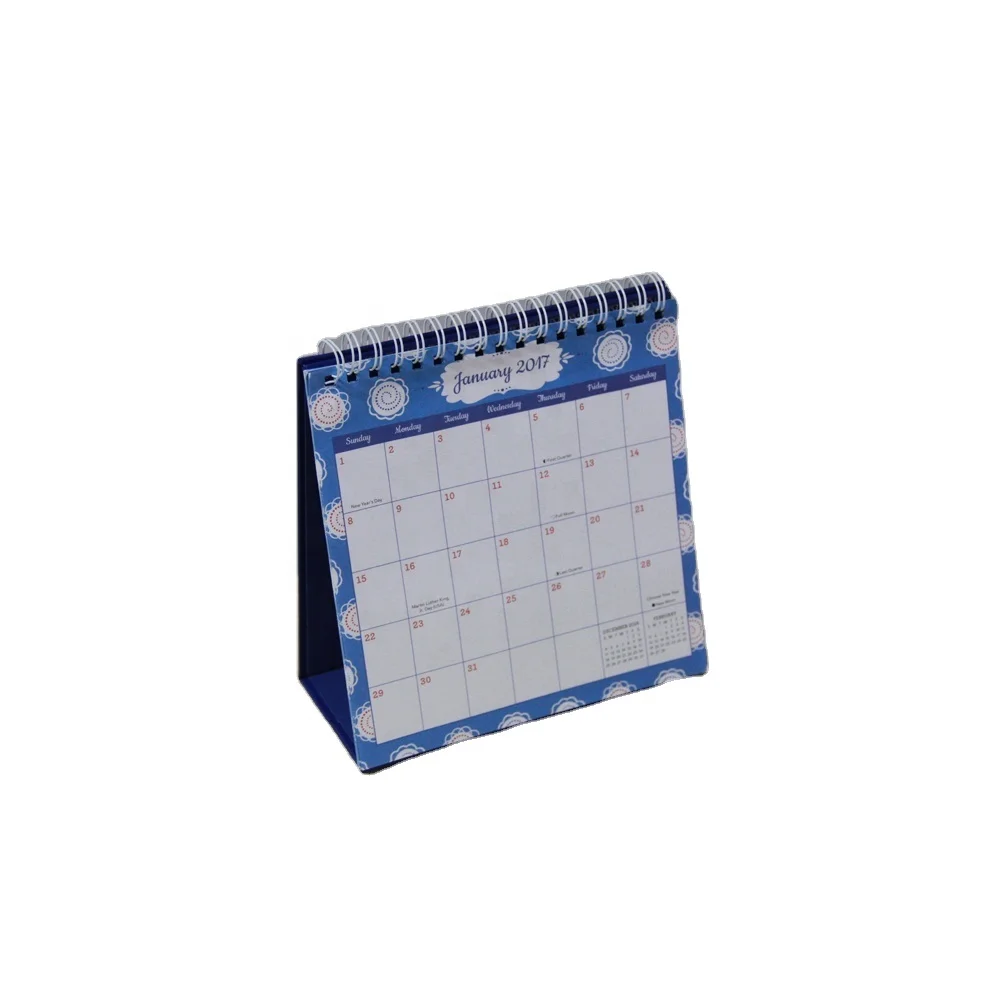 Promotional Factory Customized High Quality Elegant  Calendar