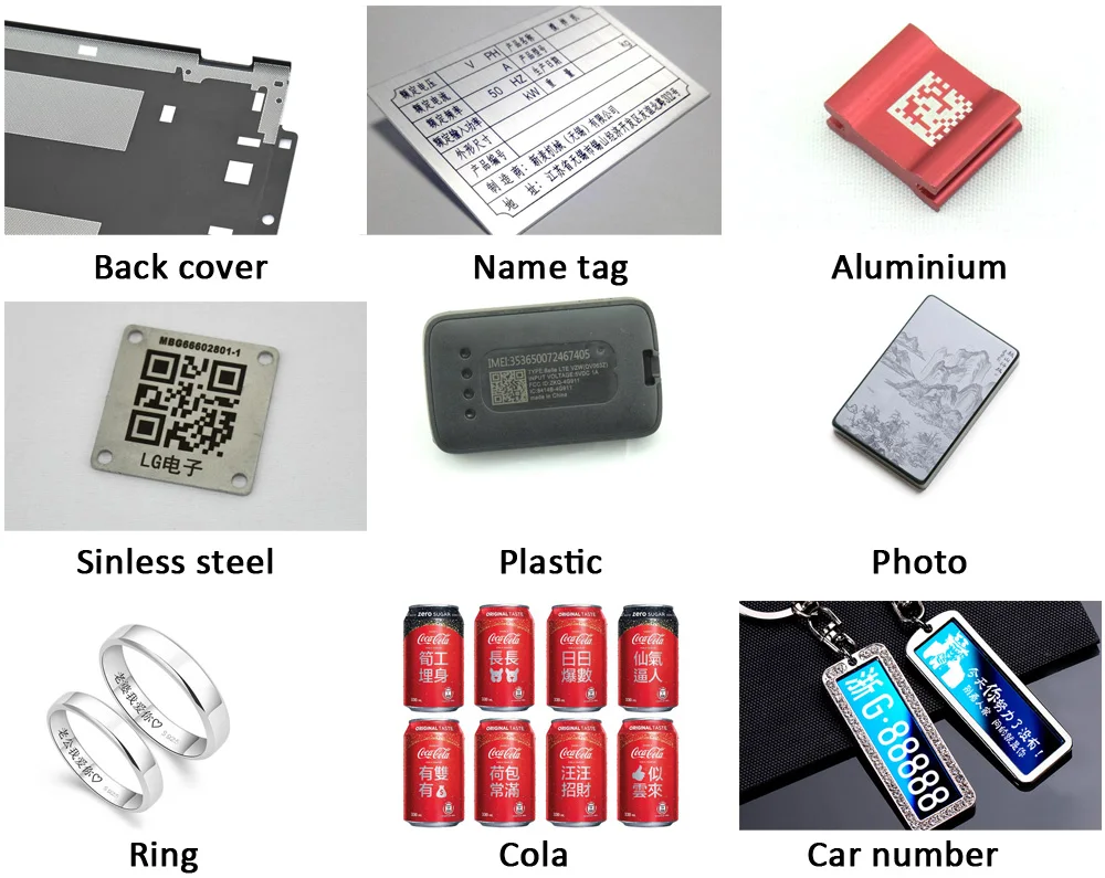 
Guangdong manufacture Gold Ring Jewelry Metal Fiber Laser Making Machine logo mark Factory Price 