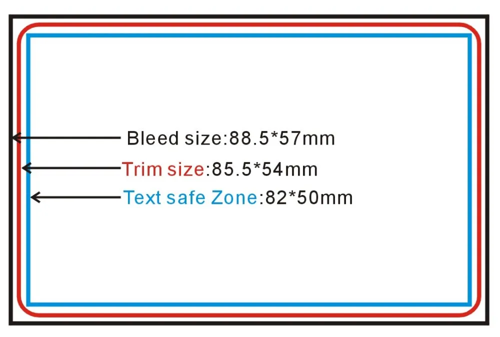 Custom magnetic stripe card glossy PVC plastic Membership Gift card printing