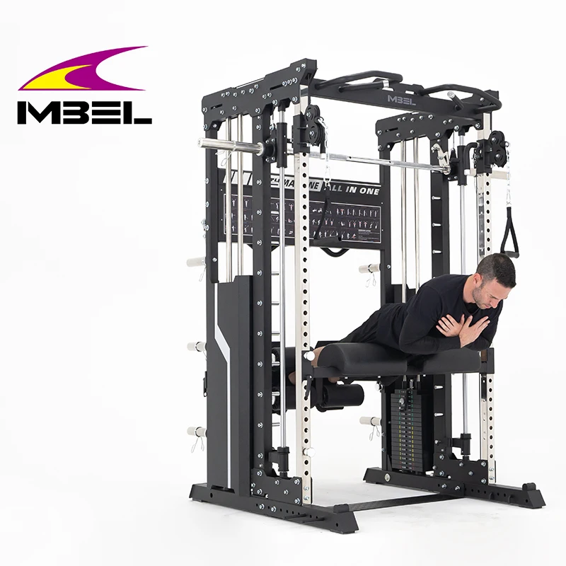 Multi Function home use Smith Machine with Weight Stack wholesale gym equipment Manufacturers