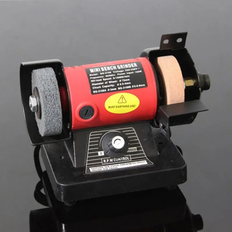 Desktop Sander Multifunctional Sander Mini Desktop Home Mini Table Grinder Polisher Knife Sharpener