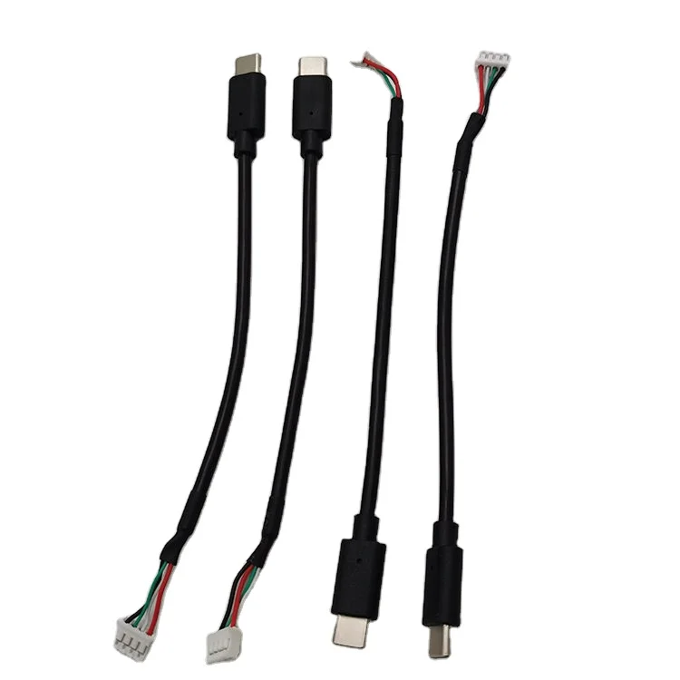 Wholesale Custom JST SH GH ZH PH EH XH VH Connectors Wiring Harness Cable USB cable 3.0 type-c to jst molex PH XH ZH cable