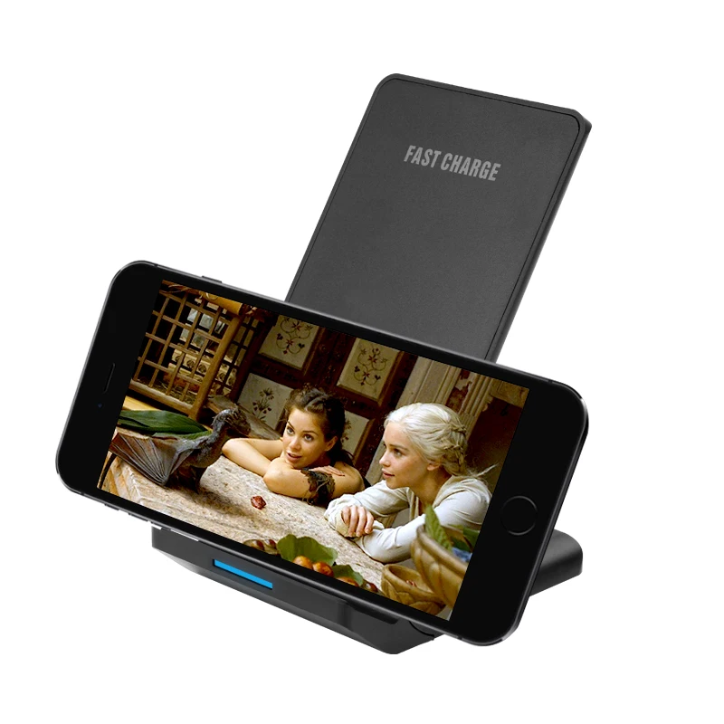
ZX high quality Desktop Charging Standard Fast Wireless Charger Applied for All Qi Mobile Phone 