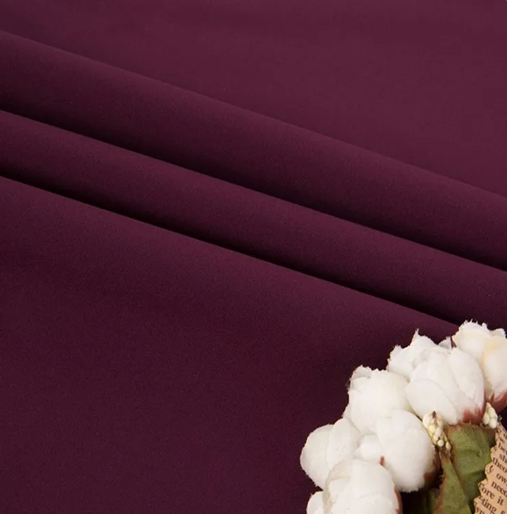 92% Polyester 8% Spandex 100D Elastic 4 way stretch waterproof breathable soft shell fabric