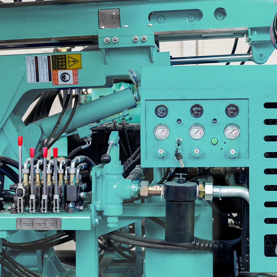 Highly Custom Crawler Solar Screw Piling Machine Photovoltaic Pile Driver For Power Pv Station