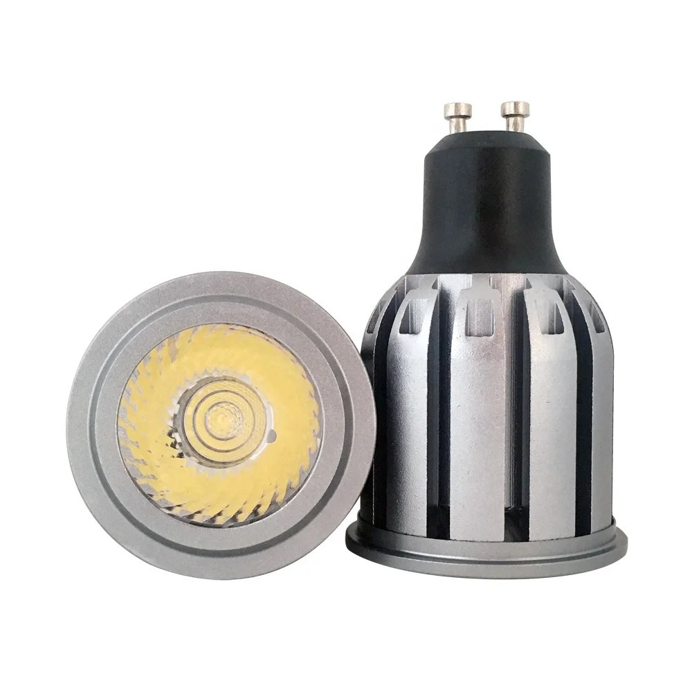  AC85-265V E27 GU10 12V MR16 7W небольшой светодиодный прожектор лампы Светодиодный с Bridgelux чип-диод