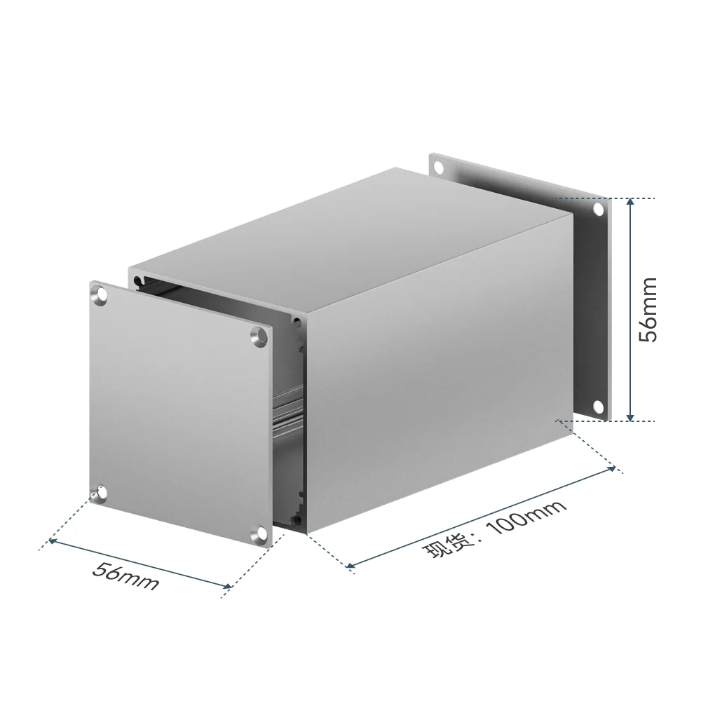 Алюминиевый корпус для радиатора 56*56 мм