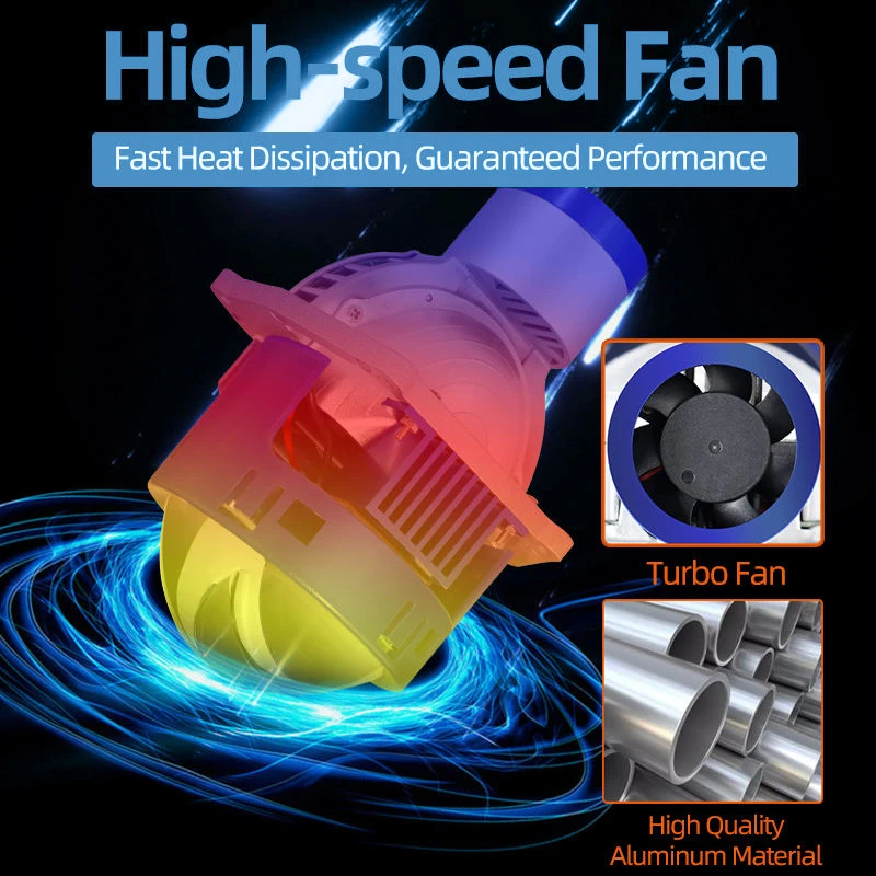 ODM Auto Lighting System LED Projector Bi Laser Lens  LED High Low Beam 140W  Car Led Headlights for universal cars