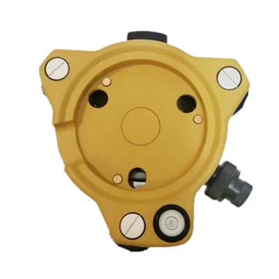 Tribrach with Optical Plummet for Total Station and GPS with Yellow color