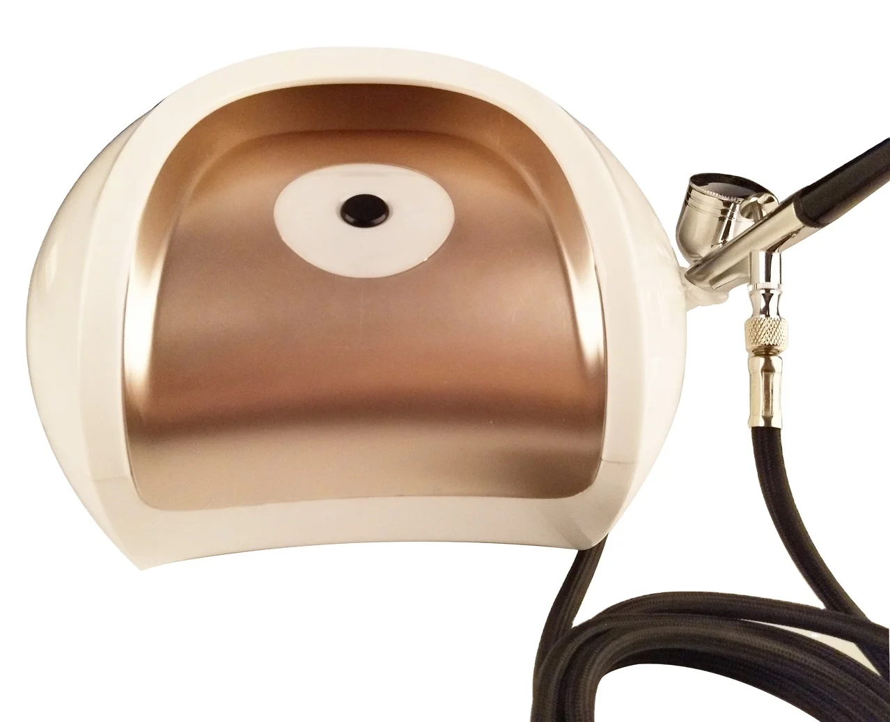 AIRBRUSH COMPRESSOR HS-578K BLACK WITH GOLD AIRBRUSH Multi-purpose Airbrush Compressor Set