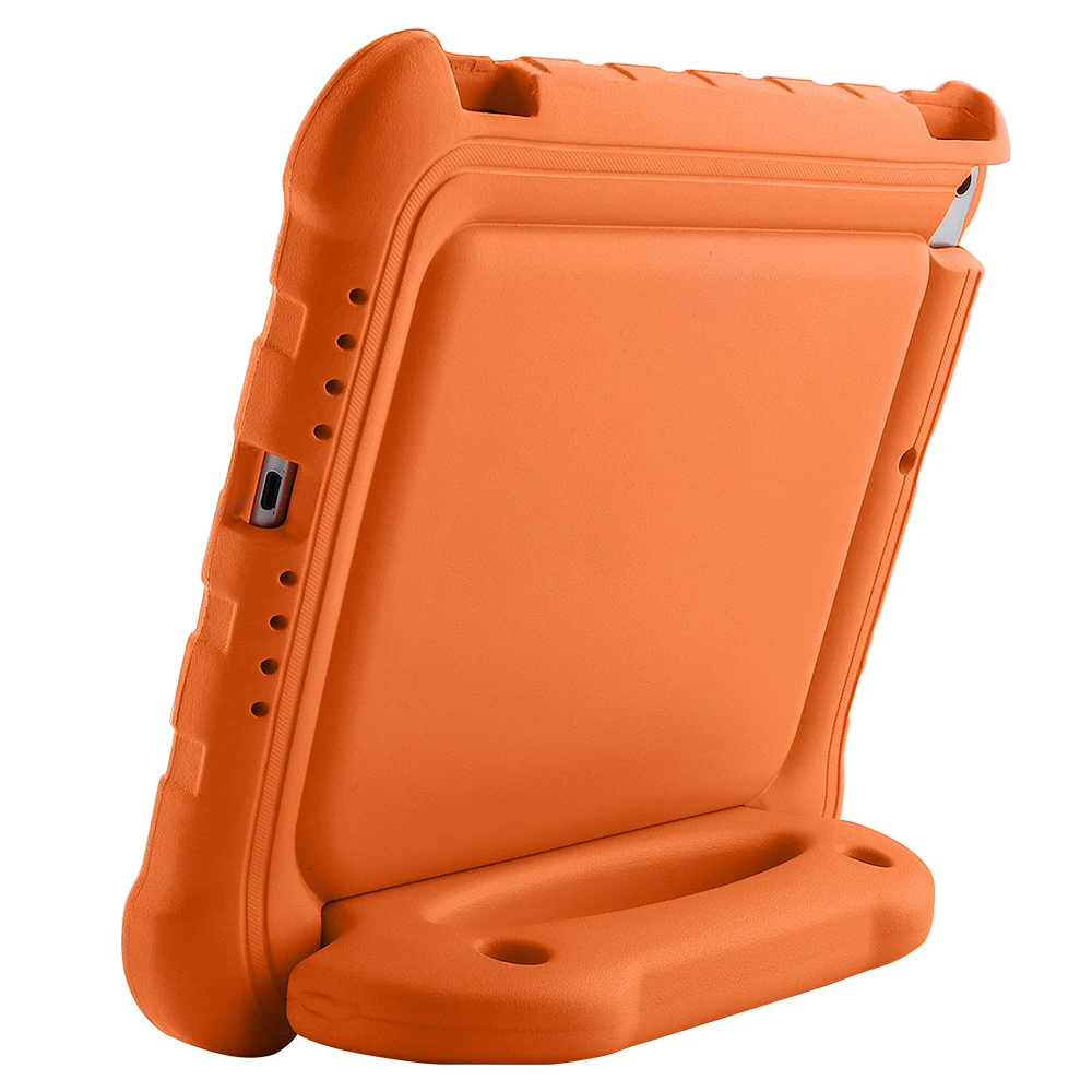 Orange Color Kids Case for iPad 10.2 EVA Foam Tablet Cover for iPad Air 3 for iPad Air 2019 2020 2021