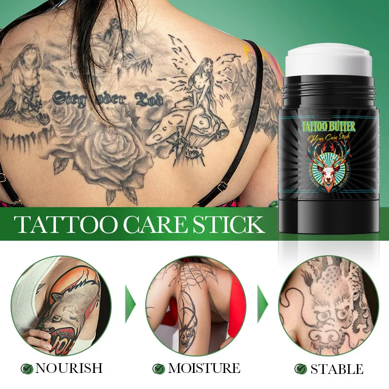 Tattoo Color Fixing Stick Moisturize Sun Protection Fixed Color Tattoo Care