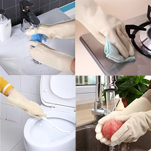 Cold/Heat Resistant Cleaning Waterproof Top Quality Latex Gloves China Manufactures for Cleaning House