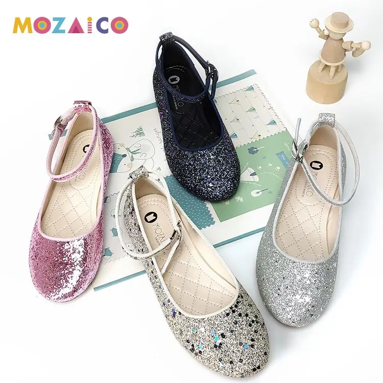 
Fashion Mary Jane shoes flat leisure exquisite chain strap luxury 