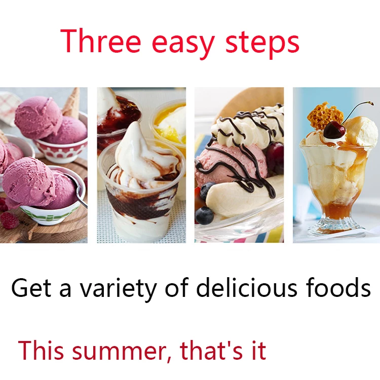 2024 New Supertise Cheap machine for making ice cream home made soft ice cream machine maker small ice cream machine