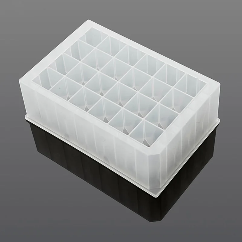 24 квадратных глубоких скважин, V-образное дно, подходит для kingfisher flex