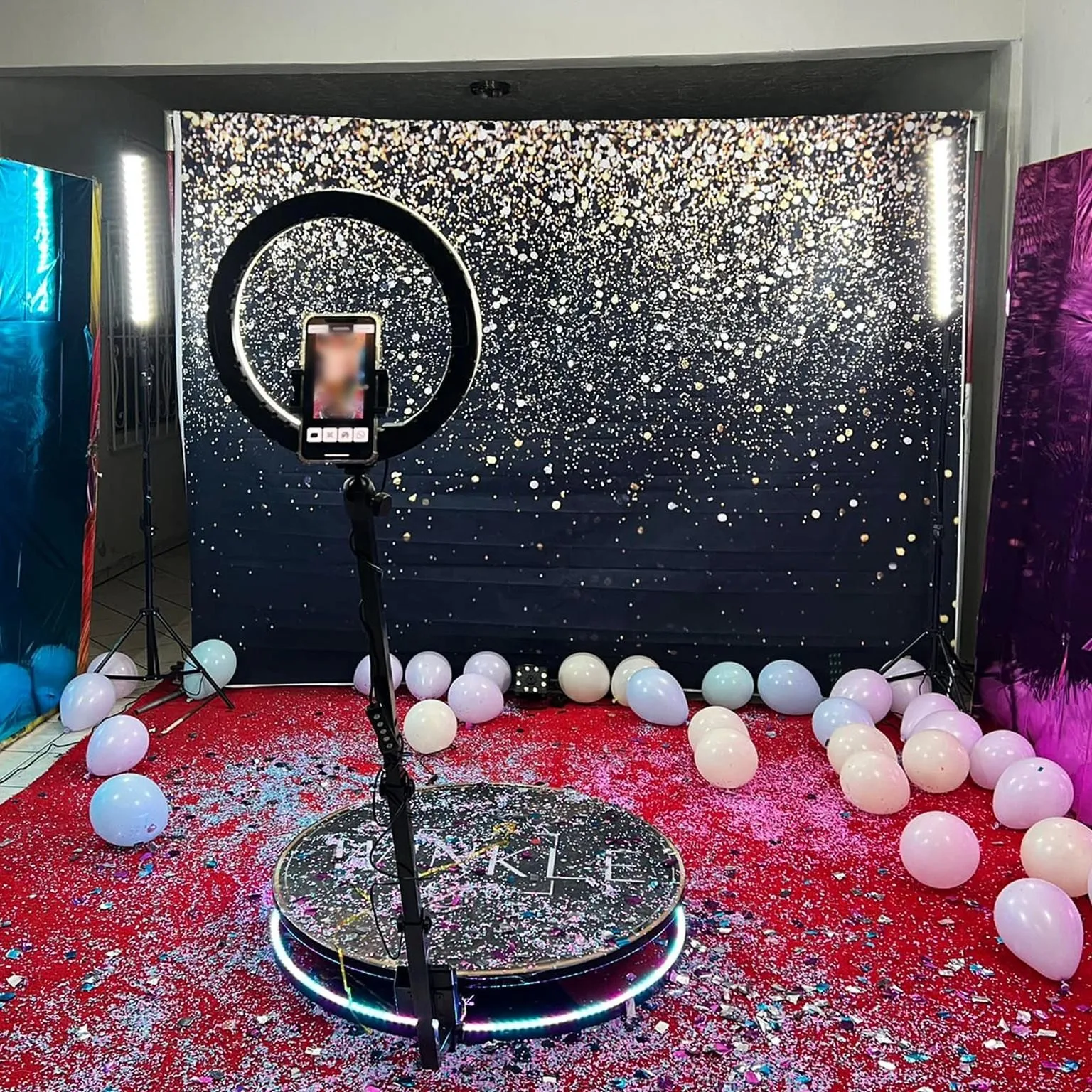Hot New Product 1500Mm 360 Photo Booth 360 Photo Booth Ipad With Best-Selling Custom