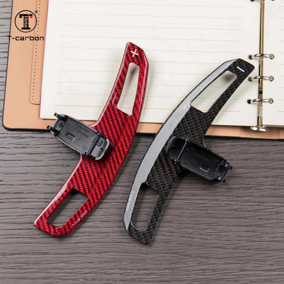 Replacement Carbon Fiber Steering Wheel Shifting Paddles For Mercedes Benz AMG T-carbon Paddle Shifter Modify Auto Accessories