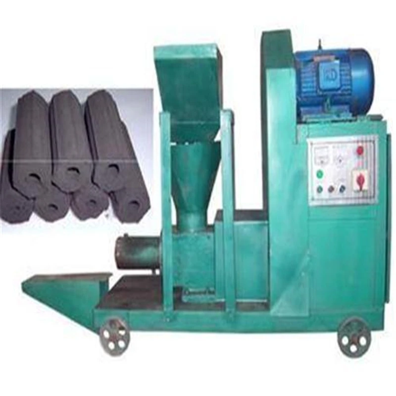 cube charcoal  briquette making machine