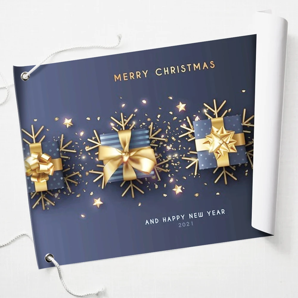 Customizable Colors & Text Advertisement PVC vinyl Banner Personalized Business Grand Opening Banner with Logo