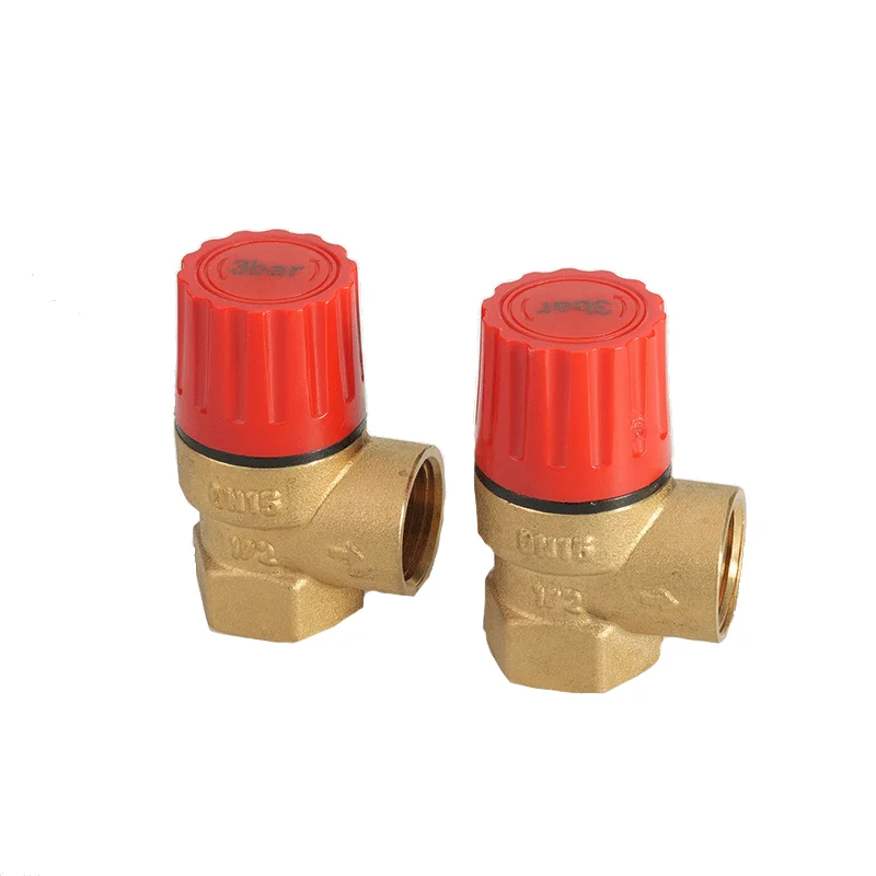 CW617N HPB57-3 Brass Pneumatic Safety Relief Valve for Steam Boiler Gas Application General Type