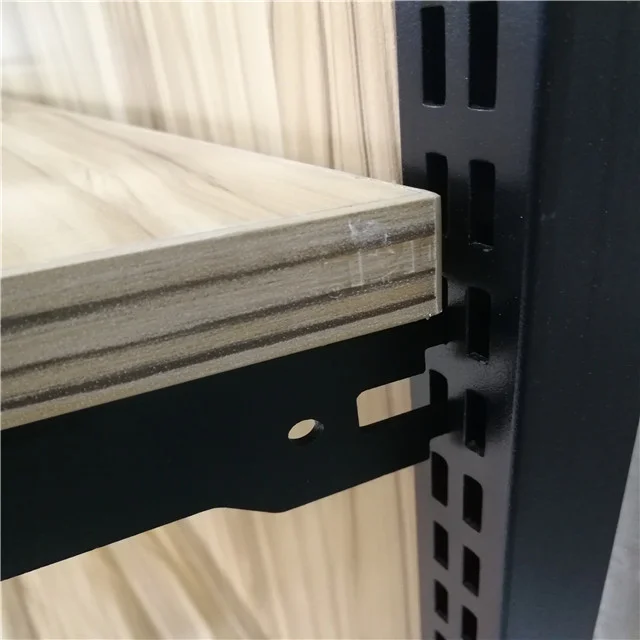 2022 Business Store Retail Customizable Shelves For Sale Supermarket Display Stand Metallic&Wooden Supermarket Rack