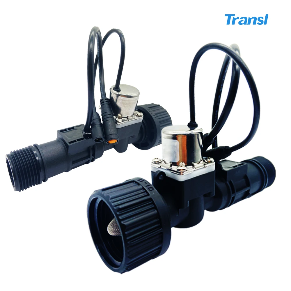 Smart bistable Flow sensor solenoid valve dc 3v 6v irrigation latching plastic water pulse adjustable flow dc 12v solenoid valve