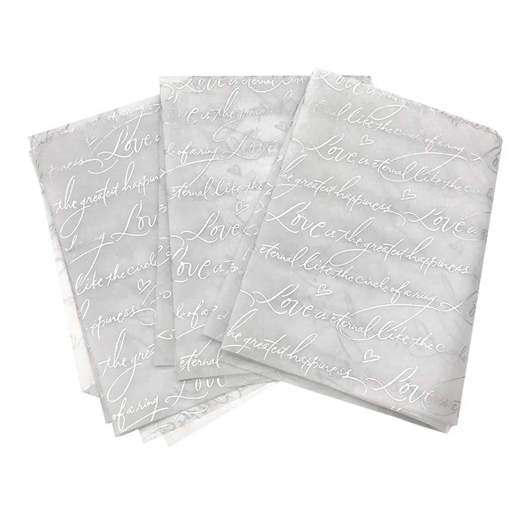 
Wholesale Custom Stylish Printed Tissue Paper for Gift Packaging Promotions 